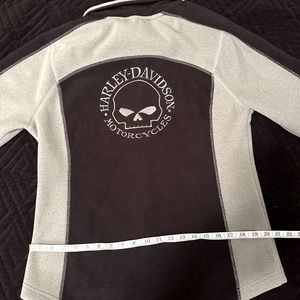Harley Davidson Women’s Skull Windproof Fleece Jacket